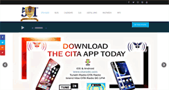 Desktop Screenshot of citaradio.com